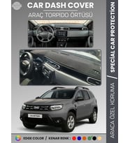 DACIA DUSTER (2023+) Torpido Örtüsü Ön Göğüs Koruma Torpido Koruma Çatlamayı Engeller Tam Uyum