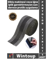 #PantolonKıvırma Dikişsiz Pratik Ütüyle Yapışan Esnek Kendinden Yapışkanlı Pantolon Kıvırma Şeridi