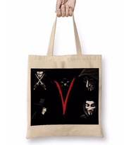 V For Vendetta Blood in V Bez Çanta Uzun Saplı