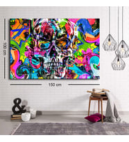 Miyrem Exclusive Serie"  Kuru Kafa Pop Art Kanvas Tablo