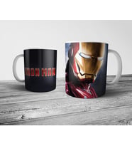 Pixxa Iron Man / Demir Adam Kupa Bardak Model 3