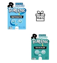 Bumerang 32’lik Haftalık LGS 8. Sınıf Matematik ve Fen Bilimleri Deneme