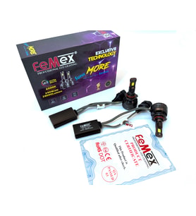 FEMEX Super More Csp SUPERIOR ETI Chipset HB 9005 Radyatör Soğutmalı ExtRa PerFormans Led Xenon
