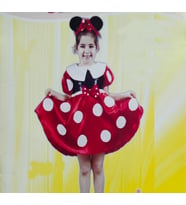 MINNIE MOUSE FARE KIZ ÇOCUK KOSTÜMÜ