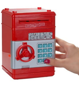 Elektronik Kumbara (Kırmızı)