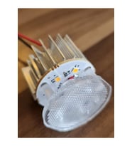 10 lu paket 24v Dekoratif Yuvarlak Tente Iç Led Armatür (3000K GÜN İŞIĞI)