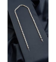 İnci Doğal Taş - Arpa Kesim 5-6mm Dizi