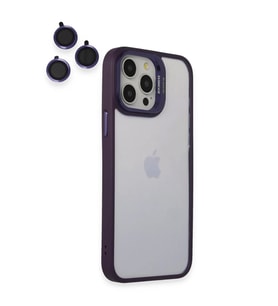 Joko Apple iPhone 14 Pro Kılıf Roblox Lens Standlı Kapak - Mor