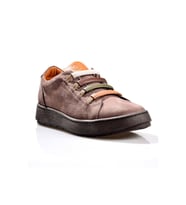 Mammamia D24ka-85 - B Kadın Hakiki Deri Lastikli Casual Ayakkabı (Vizon)