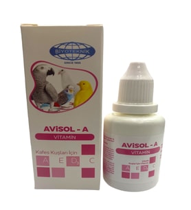 AVİSOL-A VİTAMİN ÇÖZELTİ 20 CC (KUŞLAR İÇİN VİTAMİN )