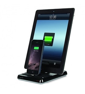 XtremeMac Dual iPhone ve iPad ile Uyumlu Şarj Dock 2.4 A (IPU-ICDL 13)