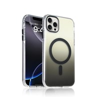 Apple iPhone 15 Pro Max Kılıf M-safe Şarj Özellikli Transparan Renk Geçişli Zore Toros Kapak