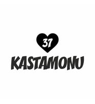 Kalpli 37 Kastamonu Araba Sticker siyah 20x15 CM (Siyah)