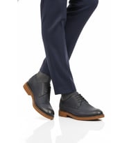 Ayakmod Kahve Nubuk Hakiki Deri Erkek Casual Ayakkabı Po 2226 M (DENIM-LACIVERT)