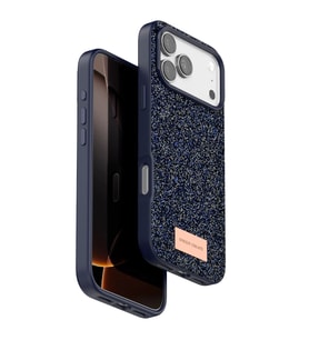 Onegif Apple İphone 17 Pro Max Bright Simli Kapak - Mavi