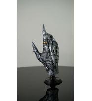 Lotr Yüzüğü, Yüzüklerin Efendisi Sauron Eli, Plastik Yüzük ile, 3d baskılı Sauron eldiveni, elle boyandı.