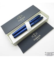 Parker IM Professional Mono Mavi Dolma Kalem + Roller Kalem Set  Parker Kalem  İsme Özel Kalem  Hediyelik Kalem