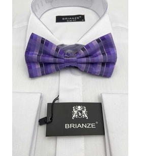 Brianze Lila Ekose Desen Papyon