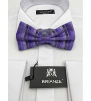 Brianze Lila Ekose Desen Papyon
