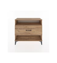 Arges Şifonyer Tek Raflı Tek Çekmeceli 88x30x80 Çam-Çam
