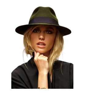Mood Agenda Unisex Kaşe İçten Ayarlanabilir Panama Fötr Şapka