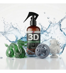 3D Reçine Temizleme Solüsyonu - 500 mL (Reçine Baskı Temizleme)