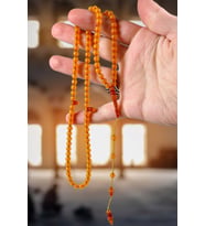 Zar Kehribar Benzetmesi 99'luk Namaz Tesbihi