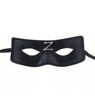 Zorro Maskesi Arkadan Lastikli Z Baskılı