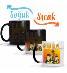 Bts Suga Min Yoongi Sihirli Kupa Bardak Porselen