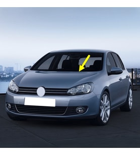 VW Golf 6 2009-2012 Silecek Kolu Ön Sol Sürücü Taraf 1Q1955409
