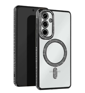 Galaxy A26 Joke Simli Magneticsafe Kılıf - Siyah