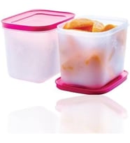 Tupperware Alaska Serisi Derin Dondurucu Saklama Kabı Kare 2 'Li Set