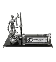 Kişiye Özel Tasarım Kristal İsimlik Avukat İsimliği Savcı İsimliği Hakim İsimliği