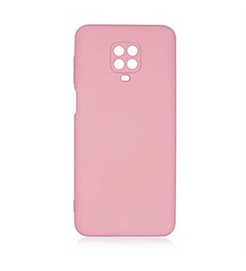 Coverzone Xiaomi Redmi Note 9S ?le Uyumlu K?l?f Z-Mara Lansman Vieri Tam Koruma Arka Kapak Kamera Koruma �?k?nt?l? P�r�zs�z Y�zey Pembe