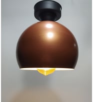 MYLİGHTS RETRO RUSTİK  VİNTAGE  METAL  PLOFONYER ARMATÜR 20 CM (Siyah)