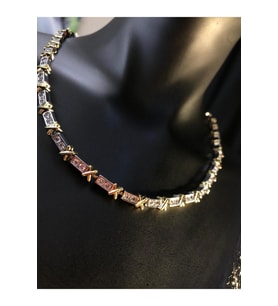 Xuping Tiffany&co Vip Kadın Micro Kaplama Taşlı Sevgiliye Eşe Çelik Kolye