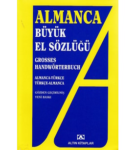 Almanca Büyük El Sözlüğü