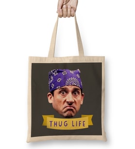 Prison Mike Thug Life Bez Çanta Uzun Saplı