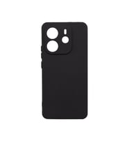 Redmi Note 14 4G Kılıf Lüx Kamera Koruma Çıkıntılı Soft Silikon (Siyah)