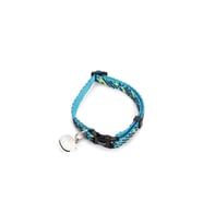 Beeztees Kedi Boyun Tasması, Zilli, Mavi, 20-30cm