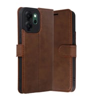 Oppo Reno 14F Trend S Plus Kapaklı Kılıf - Taba