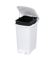 Şık İç Kovalı Slim Pedallı Çöp Kovası 25 Litre, Pratik ve Havalı Tasarım