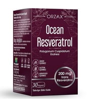 Orzax Ocean Resveratrol Takviye Edici Gıda 30 Kapsül