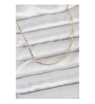 Mey İthalat® CM 14K Gold Renk Zincirli 60 cm Kadın Kolye