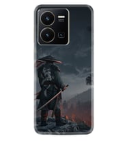 Vivo Y22 Kılıf Silikon Desen Özel Seri Warrior 1653