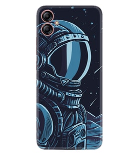 Samsung Galaxy A04E Kılıf Resimli Desenli Silikon Platinium Series Astro 1870