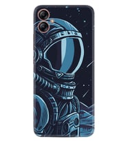 Samsung Galaxy A04E Kılıf Resimli Desenli Silikon Platinium Series Astro 1870
