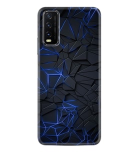 Vivo Y20 Kılıf Resimli Desenli Silikon Platinium Series Karmaşık 1874