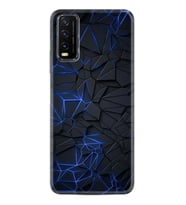 Vivo Y20 Kılıf Resimli Desenli Silikon Platinium Series Karmaşık 1874