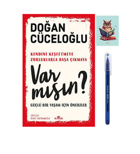 Var Mısın -Doğan Cüceloğlu -Kronik Kitap - 9786057635839 (KALEM VE NOT DEFTERLİ)